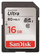 Thẻ nhớ SDHC 16G Sandisk Class 10 (Thẻ lớn) 80mb/s